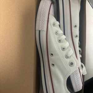 White converse all stars ox-white